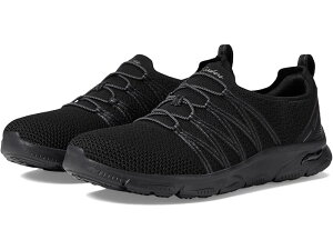 (���) �X�P�b�`���[�Y ���f�B�[�X �A�[�` �t�B�b�g �T�j�[ - �N���G�C�e�B�u �p�X SKECHERS women Arch Fit Sunny - Creative Pass Black