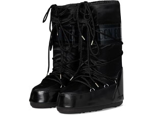 (���) ���[���u�[�c ���f�B�[�X �A�C�R�� �O�����X MOON BOOT women Icon Glance Black