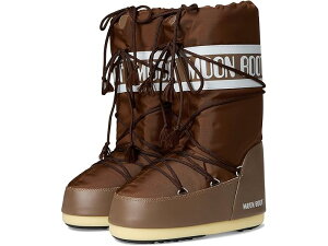 (���) ���[���u�[�c ���f�B�[�X �A�C�R�� �i�C���� MOON BOOT women Icon Nylon Brown