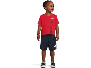 (���) �i�C�L �L�b�Y �{�[�C�Y �X�|�[�c�E�F�A GFX ���b�V�� �V���[�g �Z�b�g (�g�h���[) Nike Kids boys Sportswear Gfx Mesh Short Set (Toddler) Midnight Navy