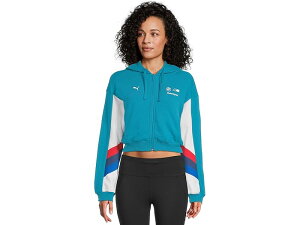(���) �v�[�} ���f�B�[�X BMW M ���[�^�[�X�|�[�c �X�E�F�b�g �W���P�b�g PUMA women Bmw M Motorsport Sweat Jacket Tropical Blue