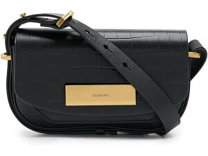 (���) �I�[���Z�C���c ���f�B�[�X �G�b�^ �N���R �G�b�N�X�{�f�B AllSaints women Etta Croc Xbody Black