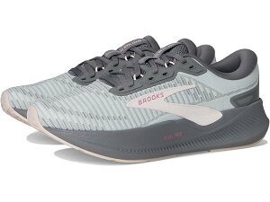 (���) �u���b�N�X ���f�B�[�X ���x�� �}�b�N�X Brooks women Revel Max Harbor Mist/Grey/Metallic