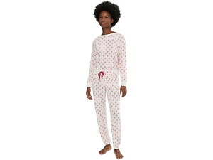 (���) ���f�B�[�X �X�^�[ �V�[�J�[ �u���b�V�� �W���[�W ���E���W �Z�b�g HONEYDEW women Star Seeker Brushed Jersey Lounge Set Lucky Hearts