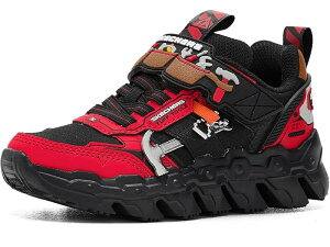 (���) �X�P�b�`���[�Y �L�b�Y �{�[�C�Y (���g�� �L�b�h/�r�b�O �L�b�h) SKECHERS KIDS boys Mega-Flex Lite-Tuff 402130L (Little Kid/Big Kid) Red/Black
