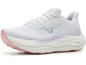 (���) �~�Y�m ���f�B�[�X �E�F�[�u �X�J�C 9 Mizuno women Wave Sky 9 White/Silver