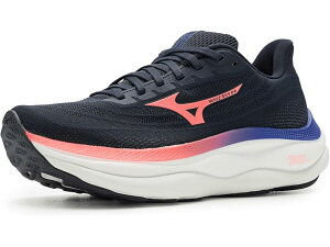 (���) �~�Y�m ���f�B�[�X �E�F�[�u �X�J�C 9 Mizuno women Wave Sky 9 Odyssey Grey/Strkn Coral