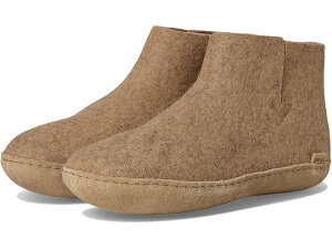 (���) �O���[���b�v �E�[�� �u�[�c ���U�[ �A�E�g�\�[�� Glerups Wool Boot Leather Outsole Sand