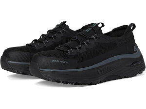 (���) �X�P�b�`���[�Y ���[�N ���f�B�[�X �}�b�N�X �N�b�V���j�j�O �A�[�` �t�B�b�g SR - SKECHERS Work women Max Cushioning Arch Fit SR - Nixx Black