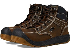 (���) �L�[�� ���[�e�B���e�B �����Y �t�H�[�g �E�F�C�� 6 Wp �\�t�g �g�D KEEN Utility men Fort Wayne 6 WP Soft Toe Dark Earth/Gum