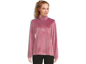 (���) �X�p�C�_�[ ���f�B�[�X �V�}�[ �o�O 1/2 �W�b�v Spyder women Shimmer Bug 1/2 Zip Acai