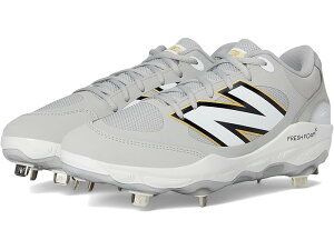 (���) �j���[�o�����X �����Y �t���b�V�� �t�H�[�� X �x�[�X�{�[�� �N���[�c New Balance men Fresh Foam X 3000v7 Baseball Cleats Raincloud/White
