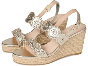 (���) �W���b�N ���W���[�X ���f�B�[�X ���[���� �E�F�b�W Jack Rogers women Laurin Wedge Platinum
