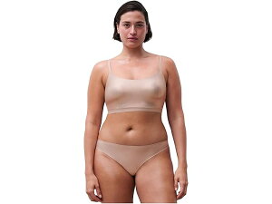 (���) �V�����e�� ���f�B�[�X �\�t�g �X�g���b�` �g���O Chantelle women Soft Stretch Thong Golden Glow