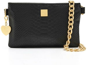 (���) �V���N���[���� ���f�B�[�X �t�F�[�� THINK ROYLN women Fame Black Python Leather
