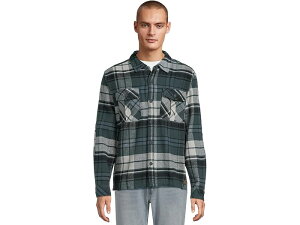 (���) �n�[���[ �����Y �T���^ �N���X �V�[�T�C�h �����O �X���[�u Hurley men Santa Cruz Seaside Flannal Long Sleeve Armored Navy 2