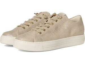 (���) �|�[���O���[�� ���f�B�[�X �f�B�L�V�[ �X�j�[�J�[ Paul Green women Dixie Sneakers Shell Metallic Canvas