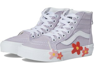 (���) �o���Y �L�b�Y �L�b�Y SK8-�n�C �W�b�v �t�����[ (���g�� �L�b�h) Vans Kids kids Sk8-Hi Zip Flower (Little Kid) Evening Haze