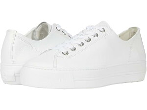 (���) �|�[���O���[�� ���f�B�[�X �r�N�X�r�[ �X�j�[�J�[ Paul Green women Bixby Sneakers White Leather