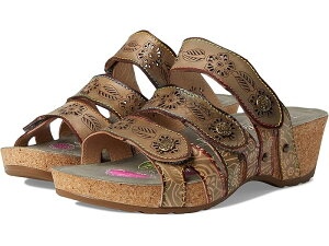 (���) �����e�B�X�g�o�C�X�v�����O�X�e�b�v ���f�B�[�X L'Artiste by Spring Step women Carbone Taupe Multi