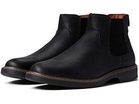 (取寄) フローシャイム メンズ ノーウォーク プレーン トゥ ゴア ブーツ Florsheim men Florsheim Norwalk Plain Toe Gore Boots Black Crazy Horse Leather