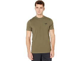 (取寄) ルーカ メンズ ヴァ スポーツ ベント ショート スリーブ トップ RVCA men RVCA VA Sport Vent Short Sleeve Top Olive