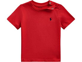 (取寄) ラルフローレン キッズ ボーイズ コットン ジャージ クルー ネック Tシャツ (インファント) Polo Ralph Lauren Kids boys Cotton Jersey Crew Neck Tee (Infant) RL 2000 Red