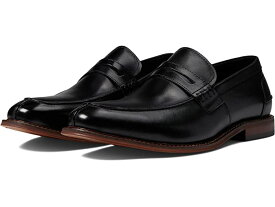 (取寄) ステイシー アダムス メンズ マーロウ ペニー スリップ-オン ローファー Stacy Adams men Marlowe Penny Slip-On Loafer Black Leather