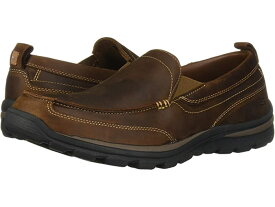 (取寄) スケッチャーズ スニーカー メンズ リラックス フィット スペリアー - ゲイン SKECHERS men Relaxed Fit Superior - Gains Dark Brown