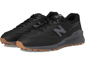 (取寄) ニューバランス ゴルフシューズ メンズ 997 Sl 大きいサイズ New Balance Golf Men 997 SL Black/Grey