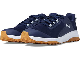 (取寄) プーマ ゴルフシューズ メンズ フュージョン グリップ PUMA Golf men PUMA Golf Fusion Grip Puma Navy/Puma Silver/Quiet Shade