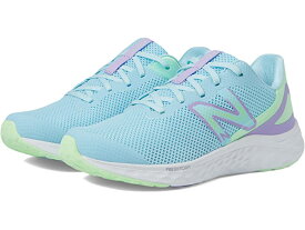 (取寄) ニューバランス キッズ スニーカー ジュニア 子供 靴 ガールズ フレッシュ フォーム アリシ V4 New Balance Kids Fresh Foam Arishi v4 (Big Kid) Blue/Green Aura