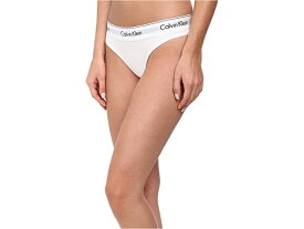(取寄) カルバンクライン アンダーウェア レディース モダン コットン トング Calvin Klein Underwear women Calvin Klein Underwear Modern Cotton Thong White