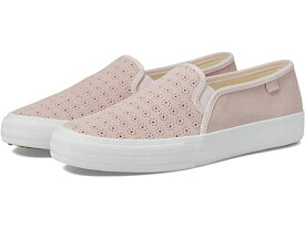 (取寄) ケッズ レディース ダブル デッカー パーフ スエード Keds women Keds Double Decker Perf Suede Light Pink