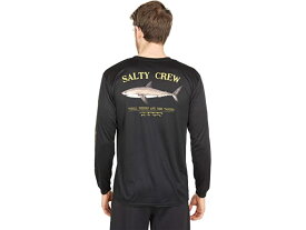 (取寄) ソルティ クルー メンズ ブルース ロング スリーブ サンシャツ Salty Crew men Salty Crew Bruce Long Sleeve Sunshirt Black