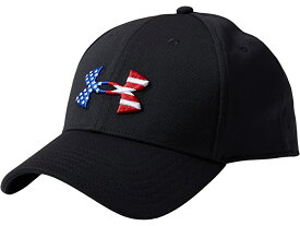 (取寄) アンダーアーマー メンズ フリーダム ブリッツィング ハット 帽子 Under Armour men Freedom Blitzing Hat Black/Black/Red