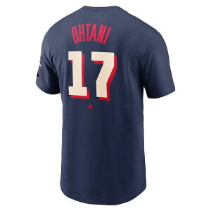 NIKE大谷翔平エンゼルスMLB2021オールスターゲーム初出場レプリカTシャツ背番号&名前入りN199-44B-EBD-AAB