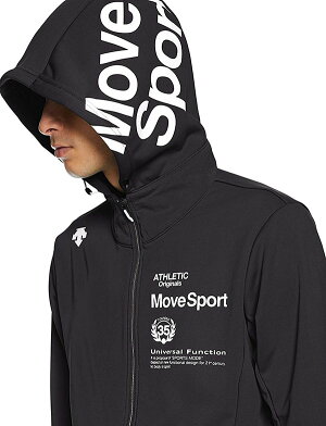 デサントスウェットパーカーはっ水積極保温MOVESPORTS●DMMMJF25