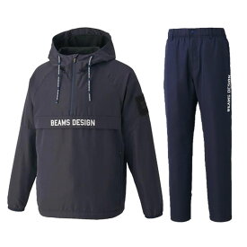 2025FW ビームス デザイン ZETT BEAMS DESIGN ハーフジップウォームジャケット＆パンツセット　限定品　ゼット●BOW72302-SET【北海道・沖縄は発送不可】