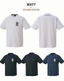 2024FWビームス デザイン デュアルファイン半袖TシャツZETT BEAMS DESIGN　限定品　ゼット●BOT77107