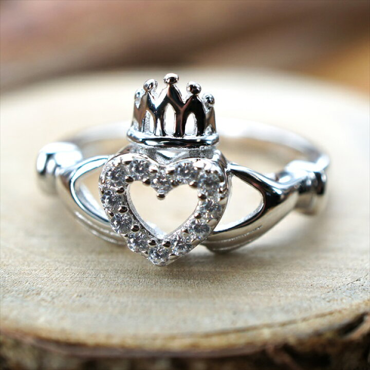 楽天市場】クラダ リング シルバー 925 キュービックジルコニア9号12号  