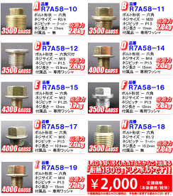 ATS_マグネットドレンボルト