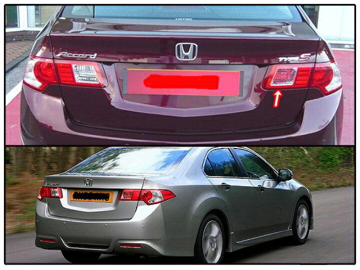 楽天市場】□アコードCU1CU2前期□ホンダACCORDセダン純正EUテール 