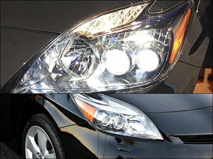 楽天市場】□プリウスZVW30後期□トヨタPRIUS純正USヘッドライト左右 