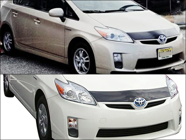 楽天市場】□プリウスZVW30□トヨタPRIUS社外USフードプロテクターAVS 