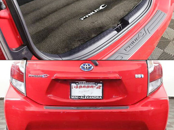 楽天市場】□アクアNHP10前期中期型□トヨタPRIUS-C純正リアUSバンパー 