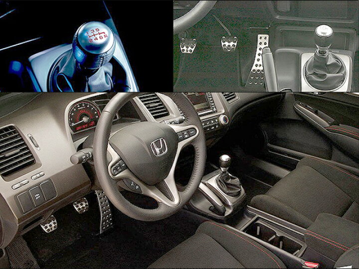 楽天市場】□シビックFD□ホンダCIVICセダン純正USシフトノブ6速MT(M10 