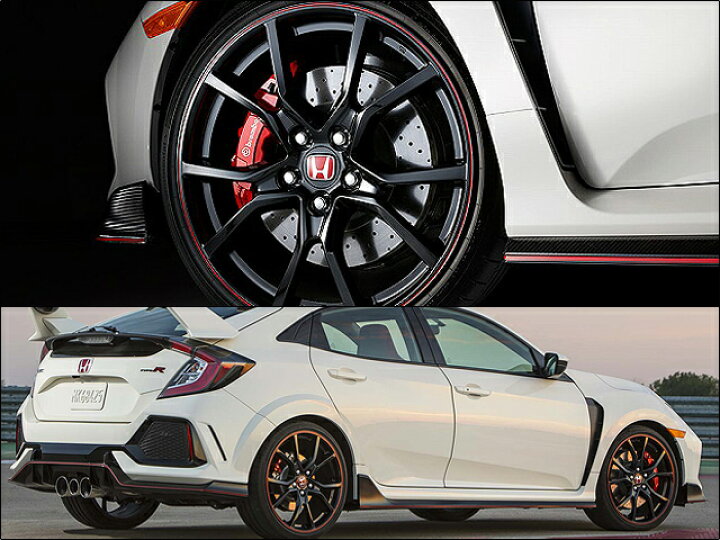 楽天市場】□シビックFK8□ホンダCIVICタイプR純正USホイールキャップ4 