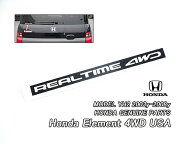 ■エレメントYH2■ホンダELEMENT純正USステッカーReal.Time.4WD■北米仕様リアルタイム4輪駆動リアガラス…