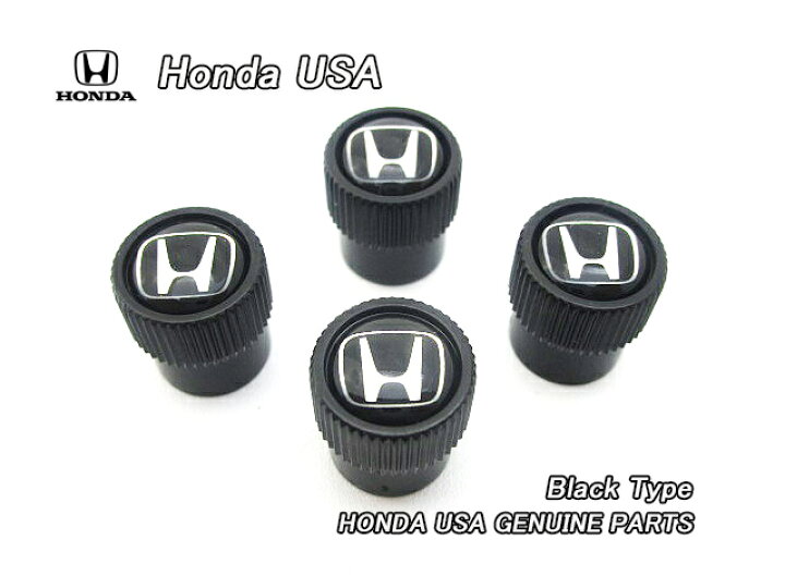 楽天市場】□ホンダUSA□米国US純正エアバルブステムキャップ4個 